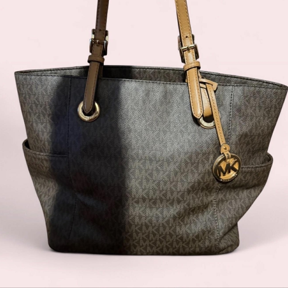 Brown Designer Tote Bag